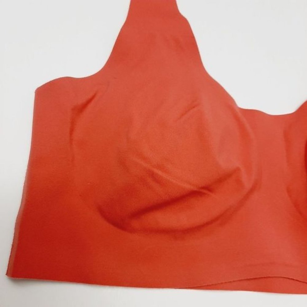 KNIX Sports Bra Seamless Pullover Padded Cups Pink Sz S - Picture 7 of 15